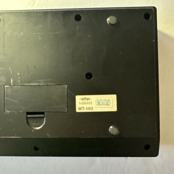 Casio Casiotone MT-140 Black Vintage Keyboard Working Battery Operated Tested! - Picture 13 of 16